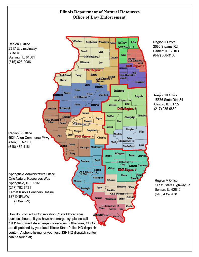 IDNR OLE Map